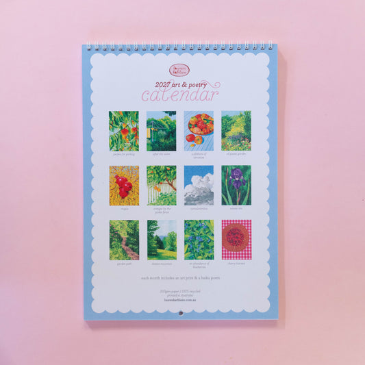 2027 Calendar - PREORDER