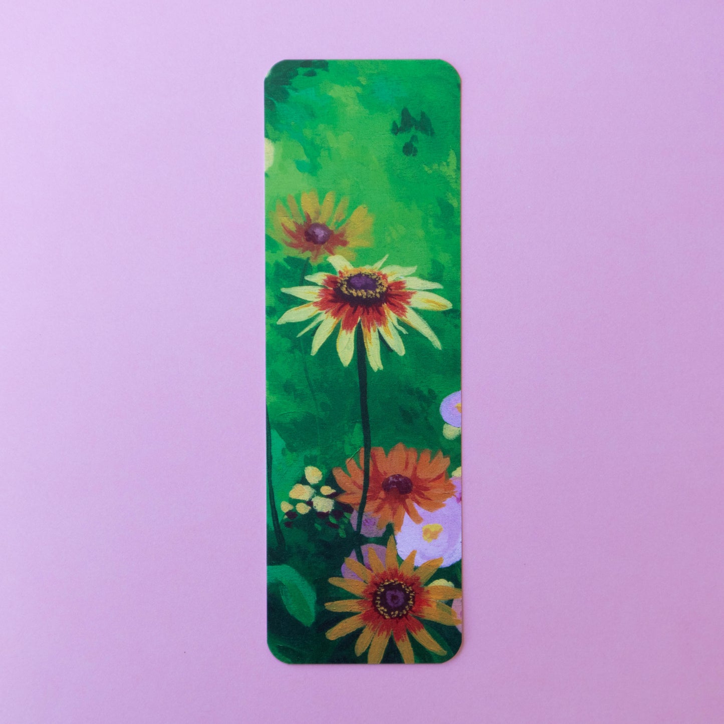 single bookmark - striking rudbeckia