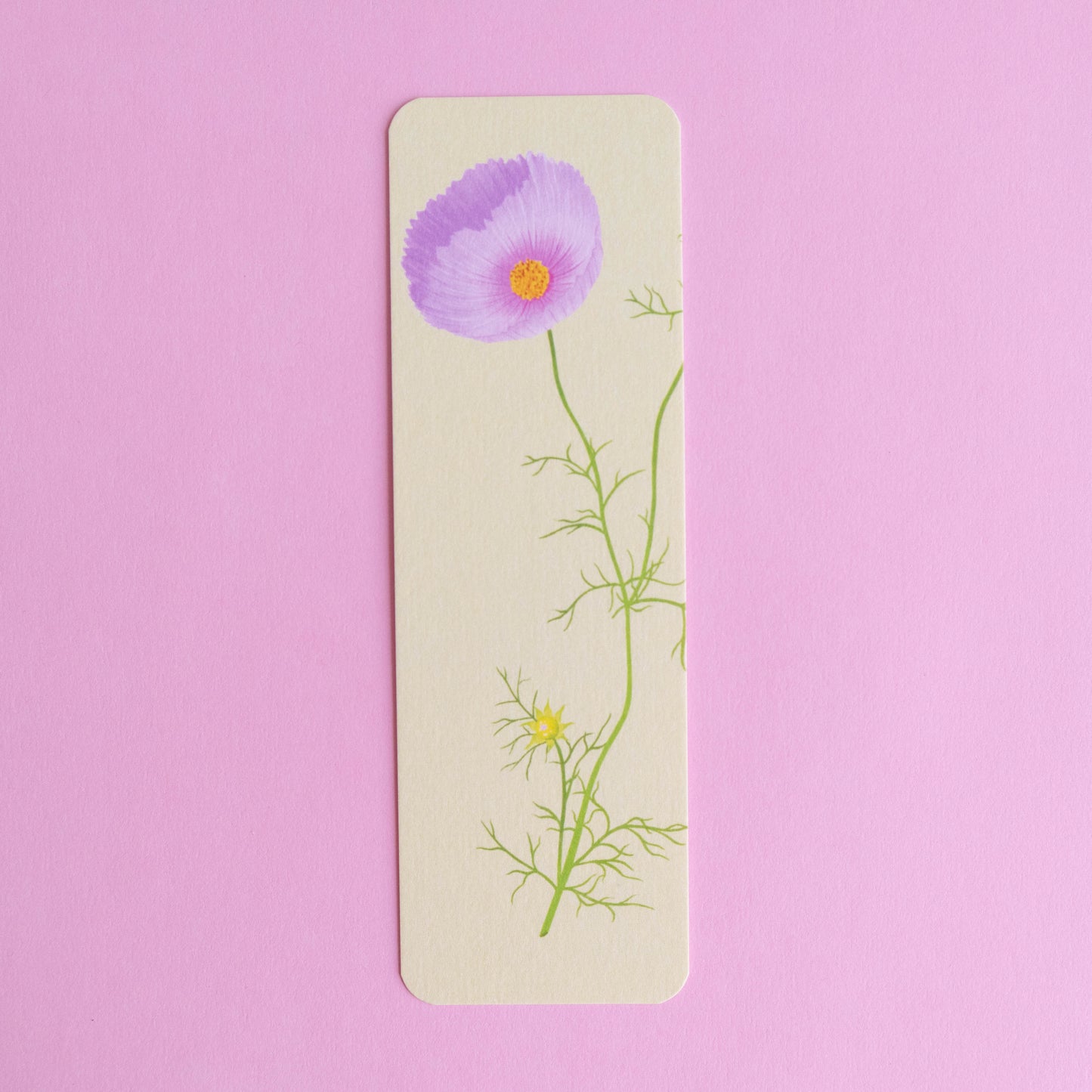 bookmark 5 pack - flower stems