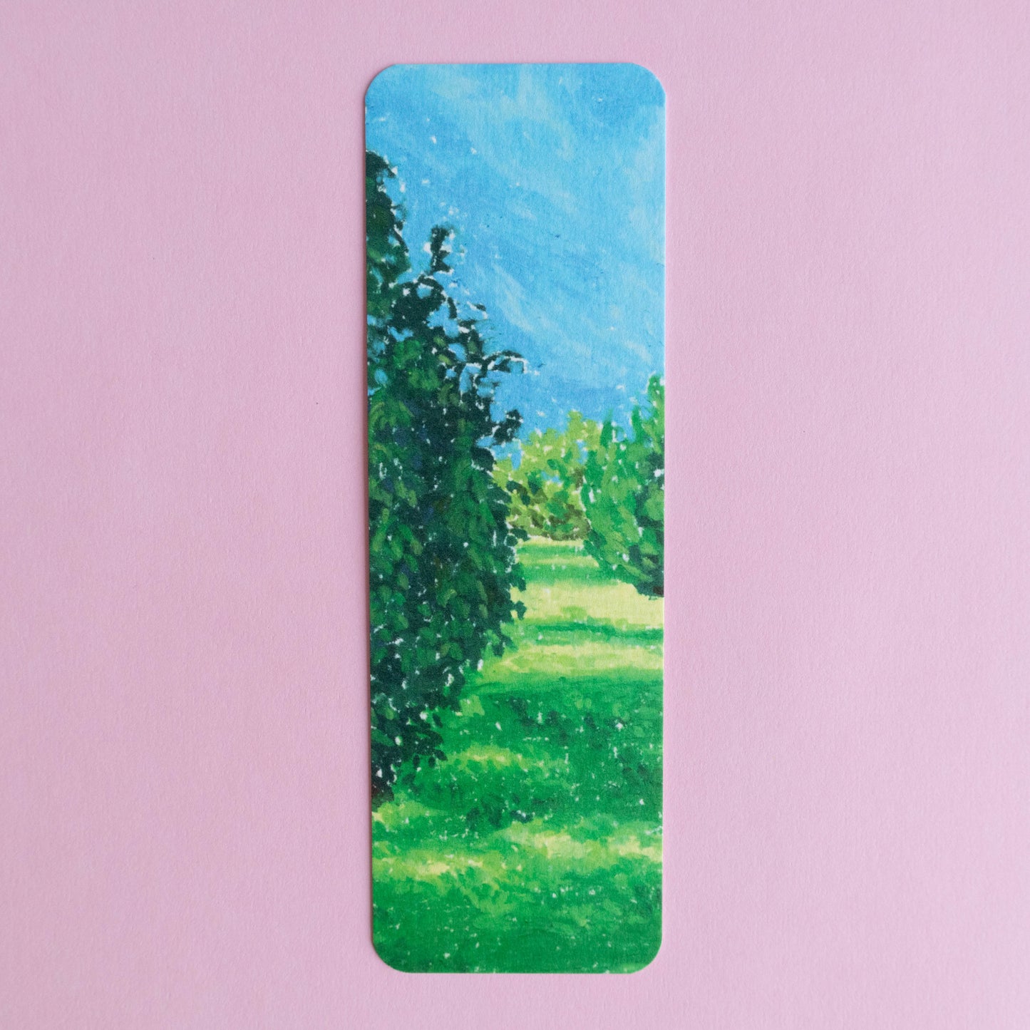 bookmark 5 pack - among the trees