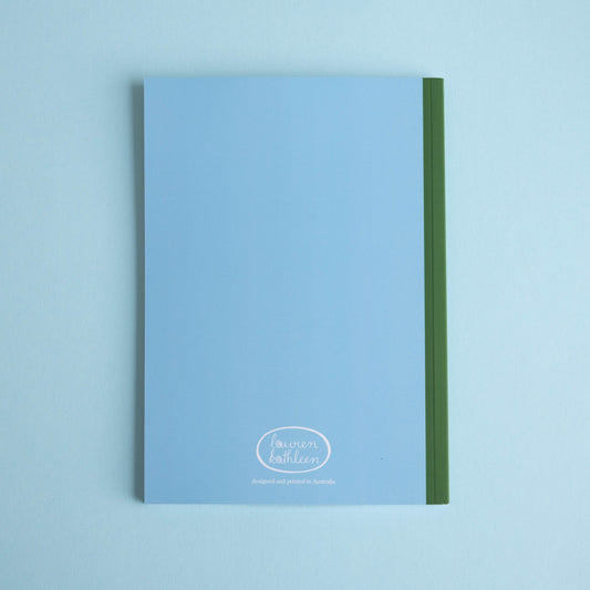 A5 notebook - grassy dunes