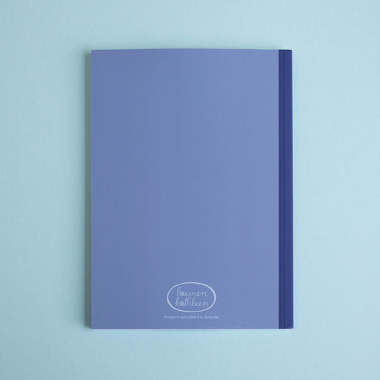 A5 notebook - the touch of rain