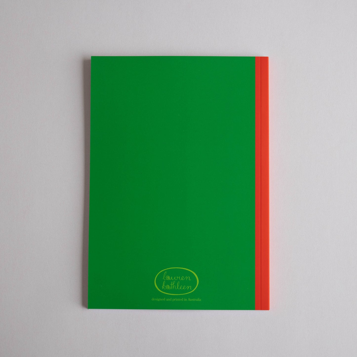 A5 notebook - nasturtiums