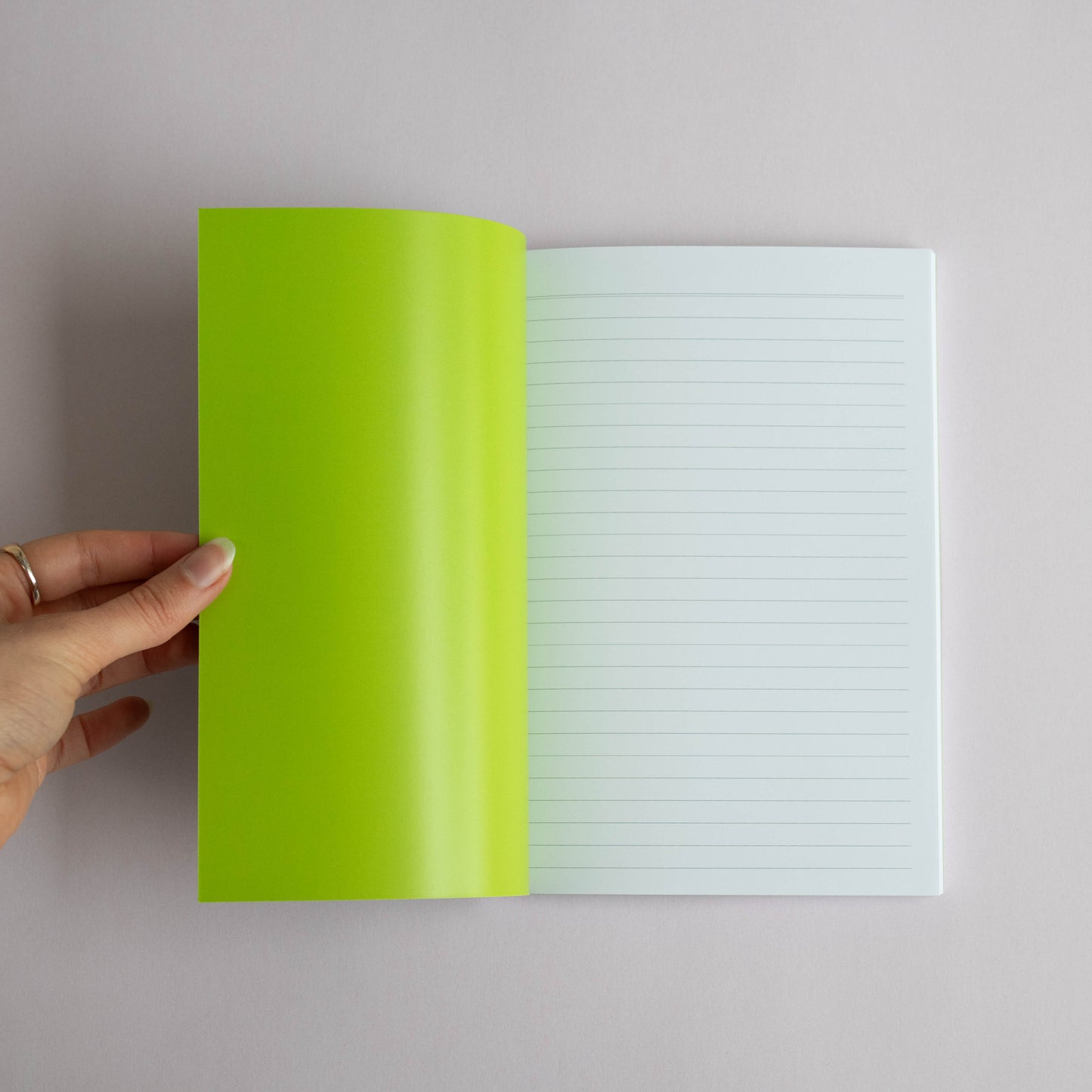 A5 notebook - nasturtiums