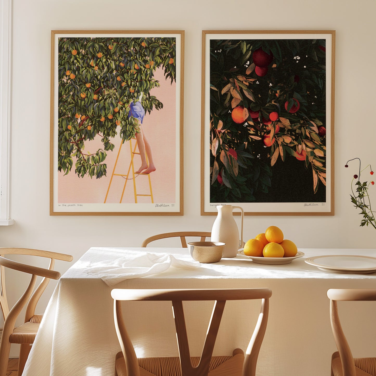 fruitful harvest - art print duo