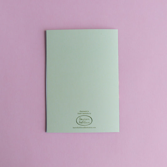 greeting card - tangelo tree