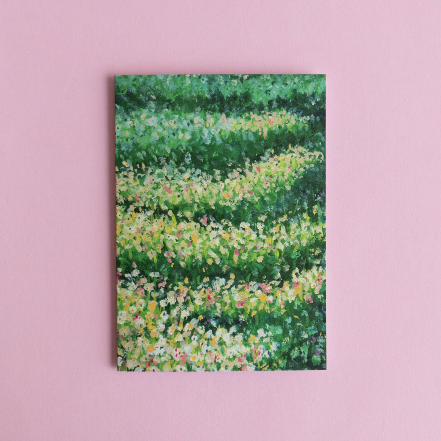 greeting card - sunlit field