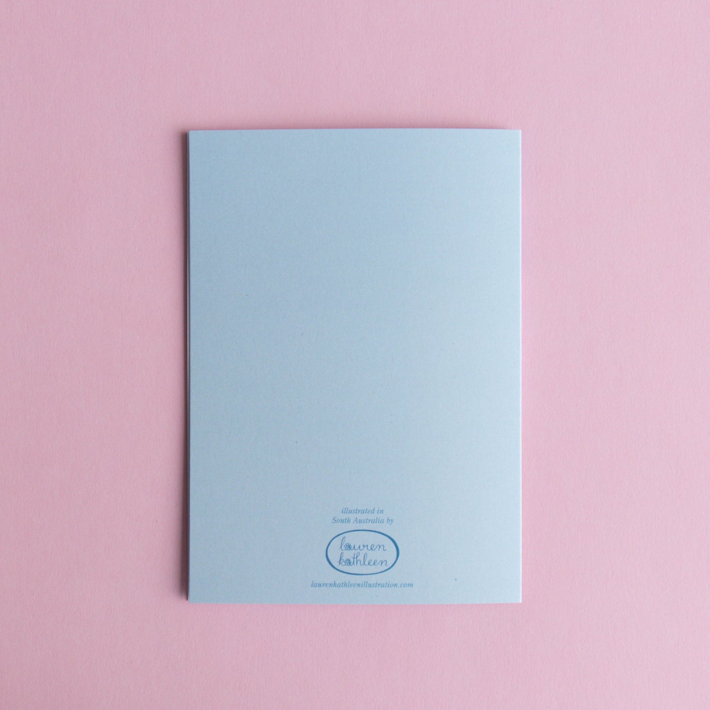 greeting card - the touch of rain