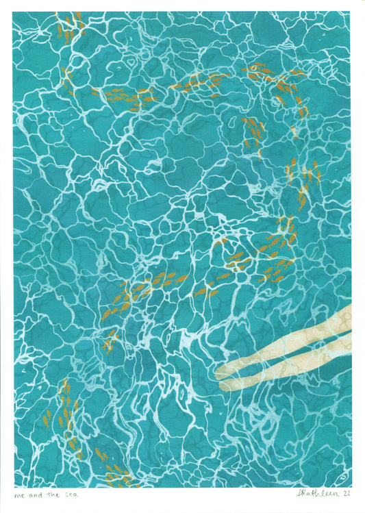 summer daze - art print duo