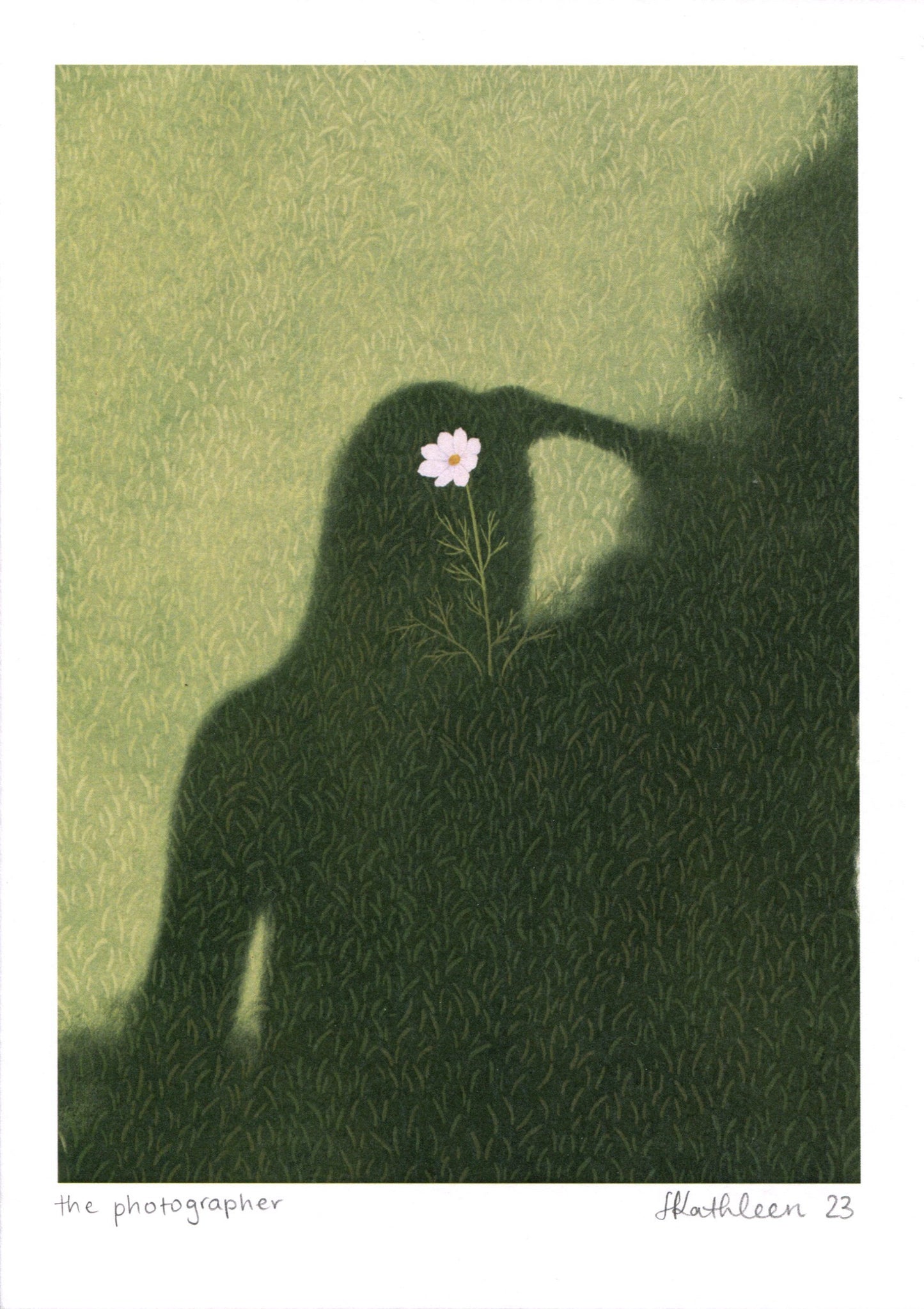 the photographer - art print