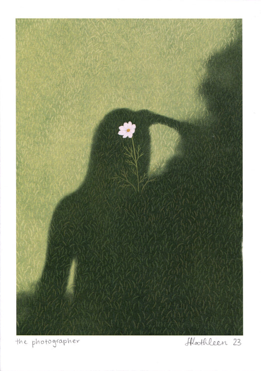 the photographer - art print