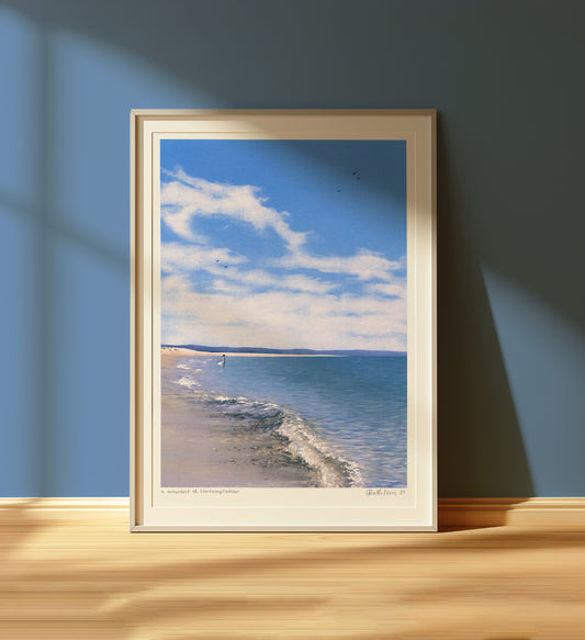 a moment of contemplation - art print