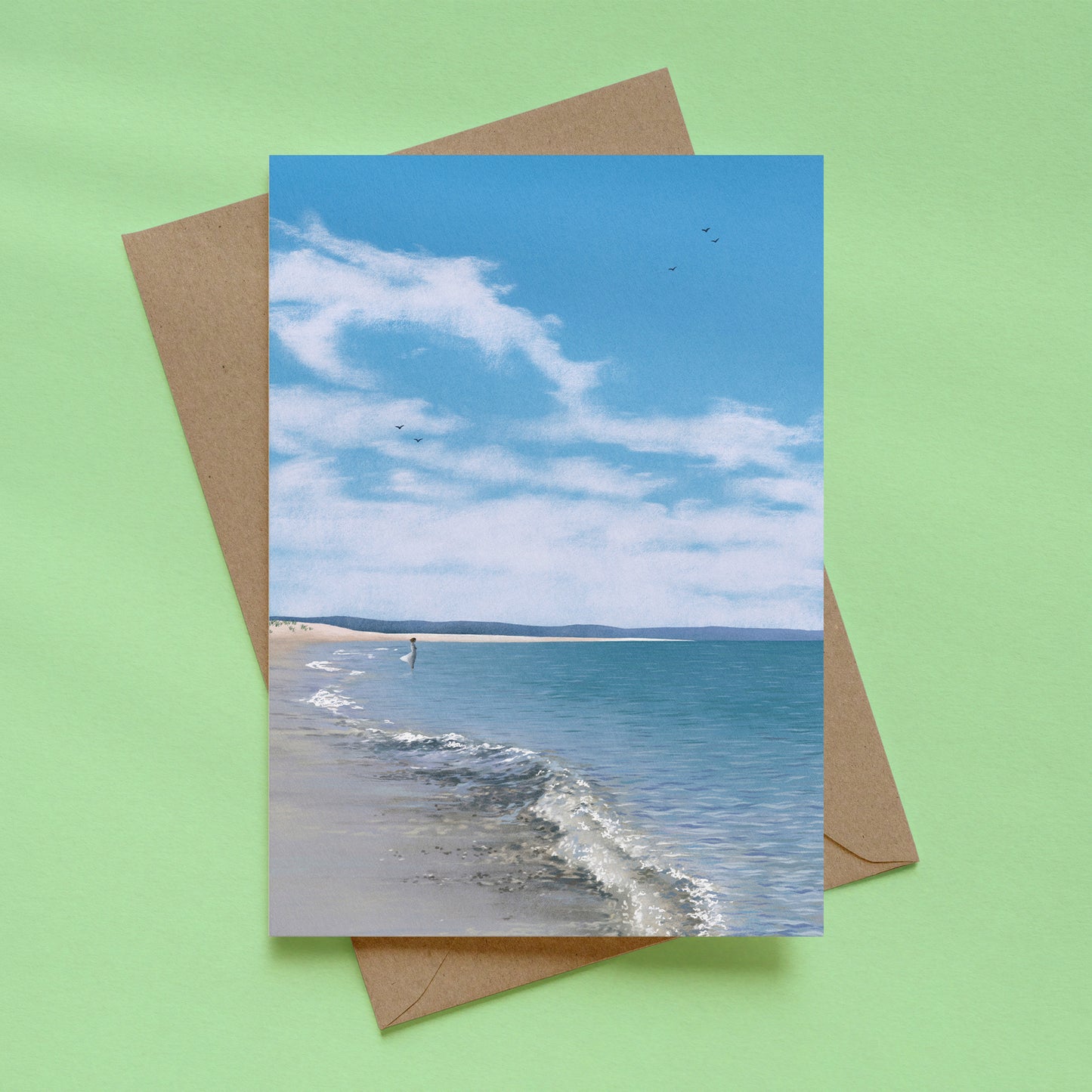 greeting card - a moment of contemplation