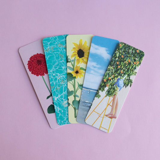 bookmark 5 pack - summer daze