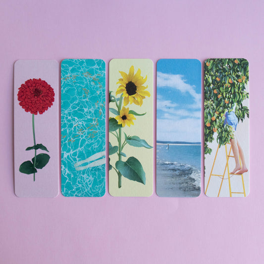 bookmark 5 pack - summer daze