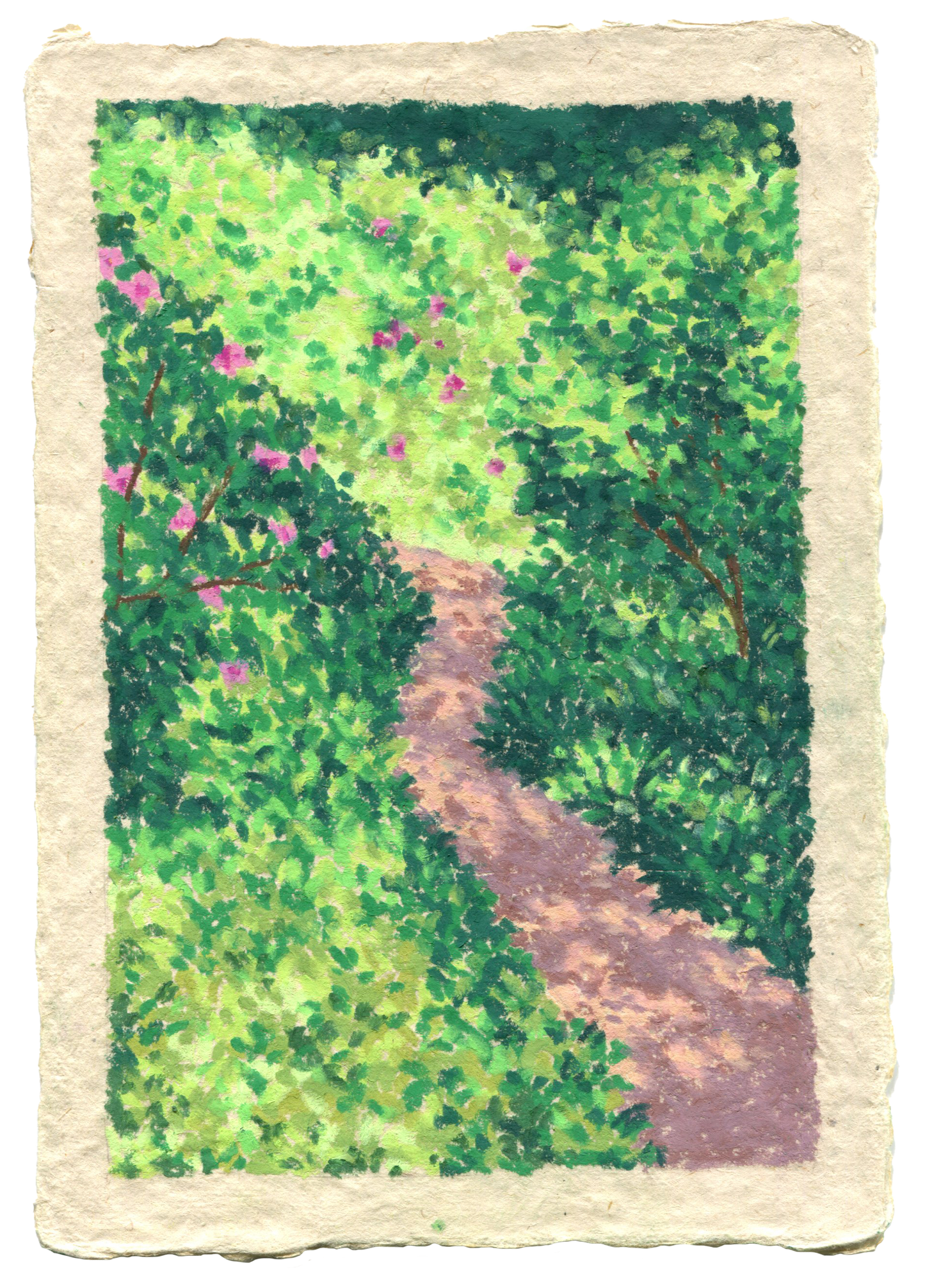 oil pastel mini #2 - original