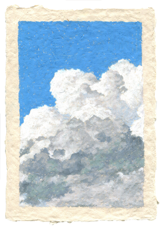 oil pastel mini #8 - original