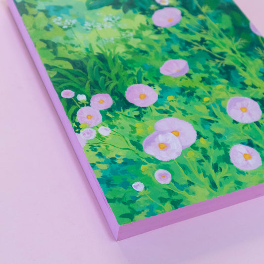 summer cosmos - original painting