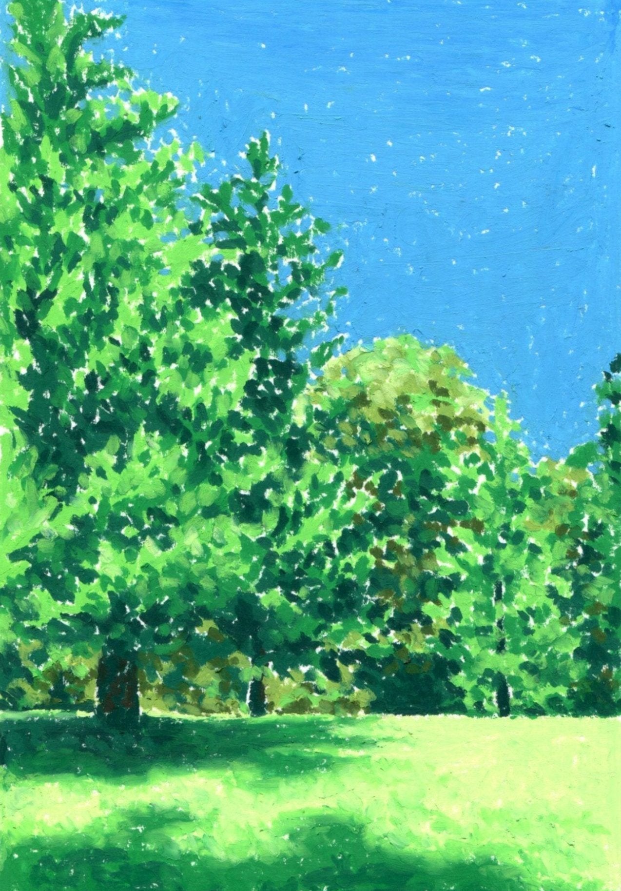 summer afternoon - art print