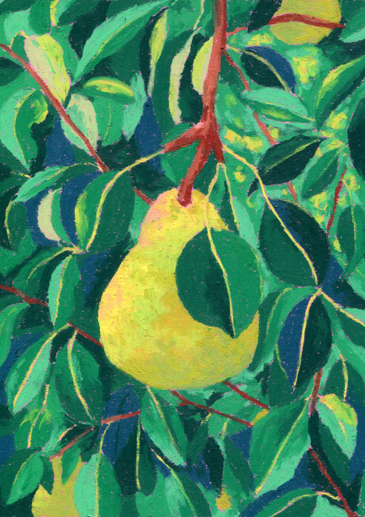 a perfect pear - art print