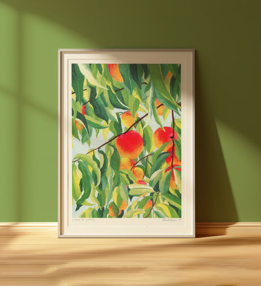 perfect for picking - art print