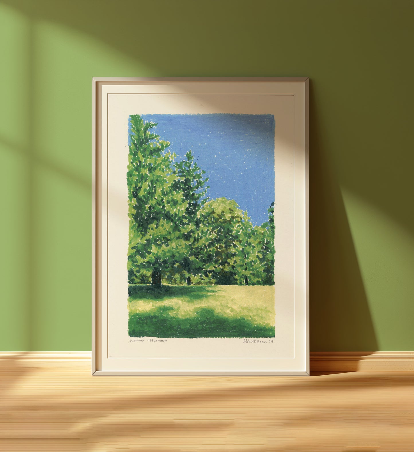 summer afternoon - art print