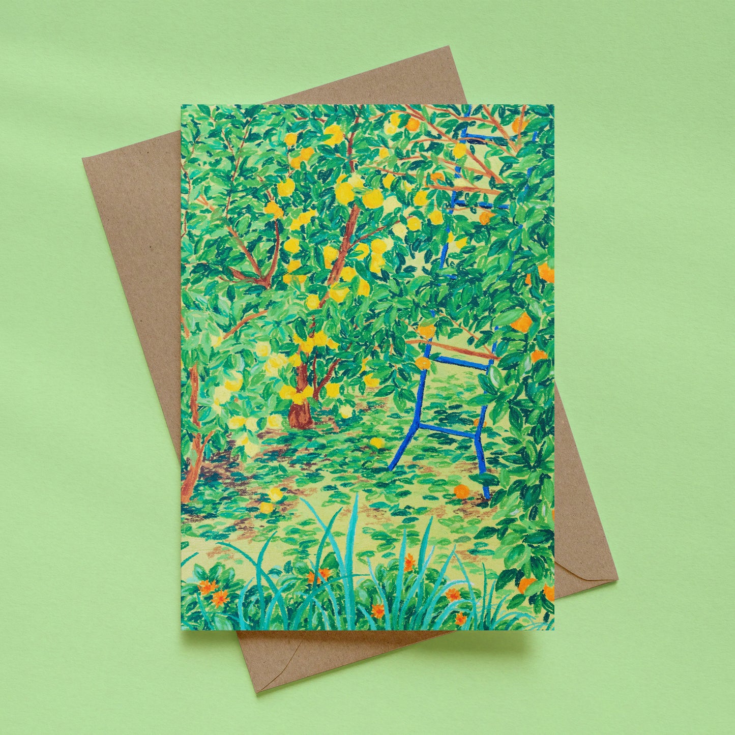 greeting card - winter pruning