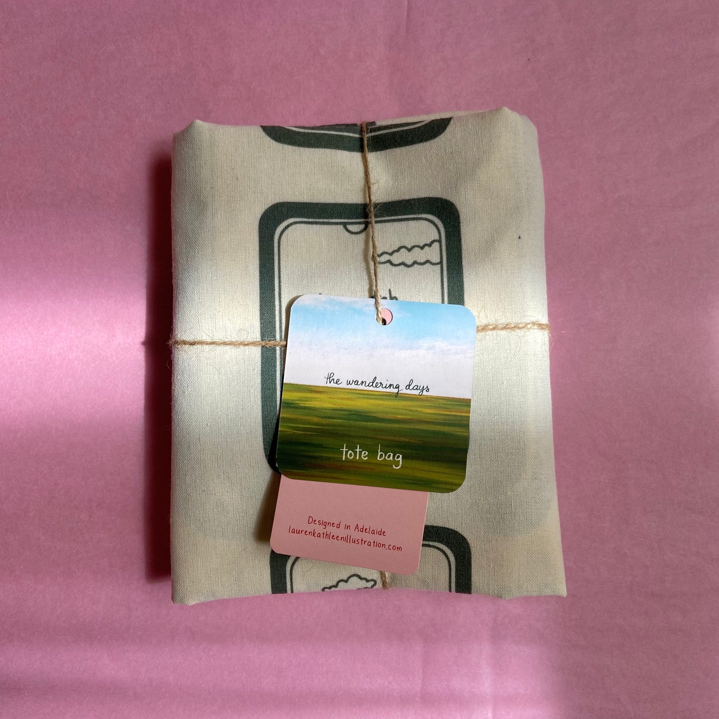 the wandering days - time with the world tote bag