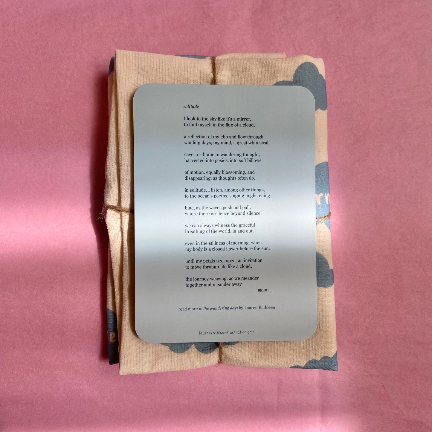 the wandering days - meander tote bag