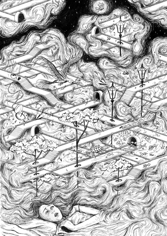 collection of dreams - art print