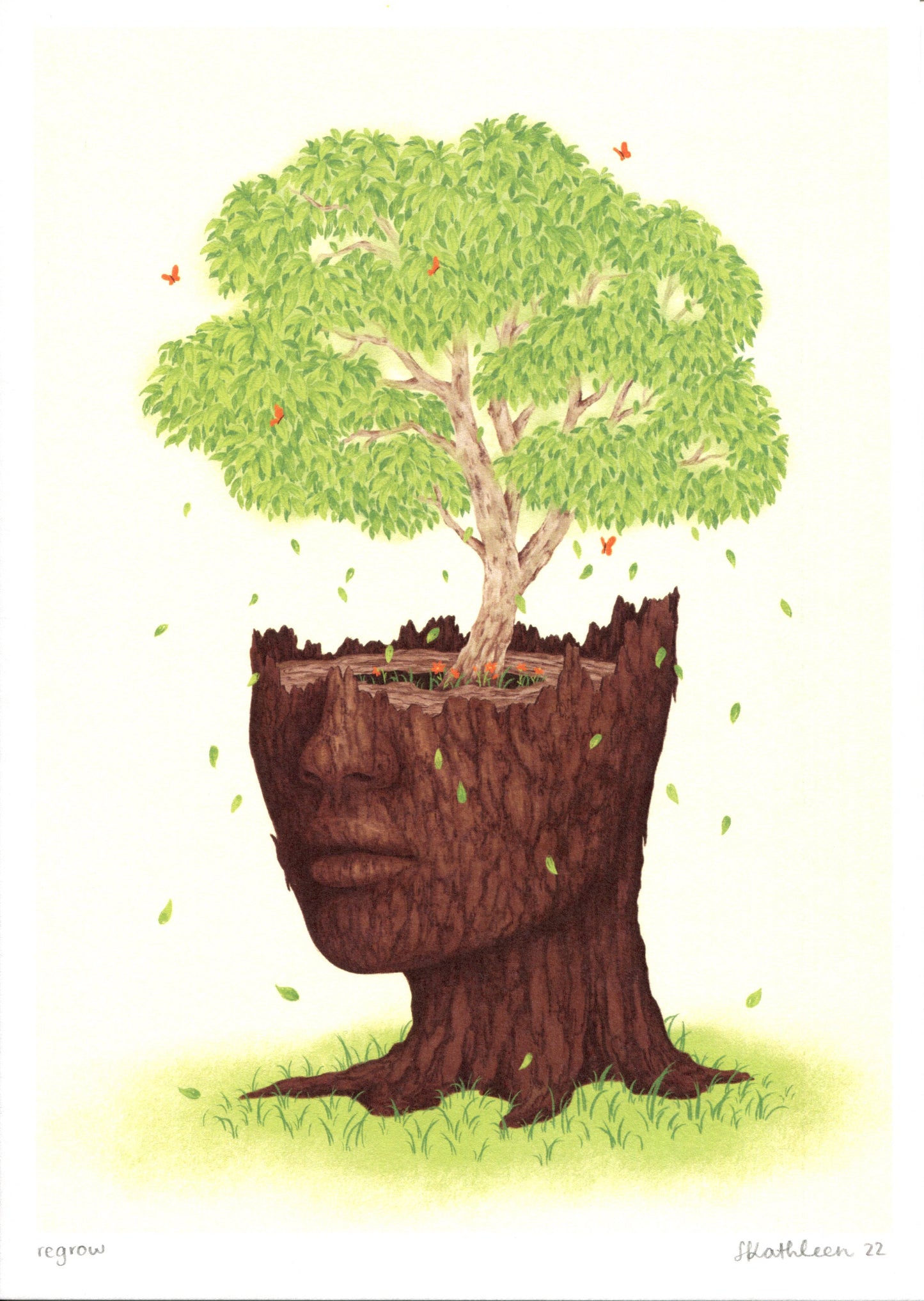 regrow - art print