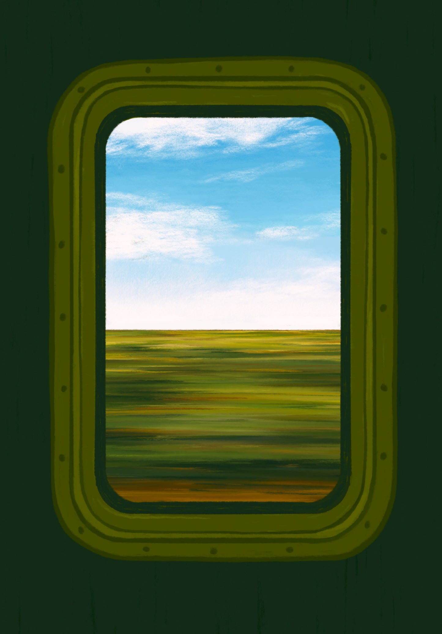 the wandering days - art print