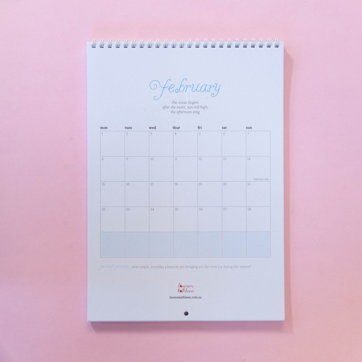 2027 Calendar - PREORDER