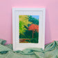 shades of autumn - framed original painting