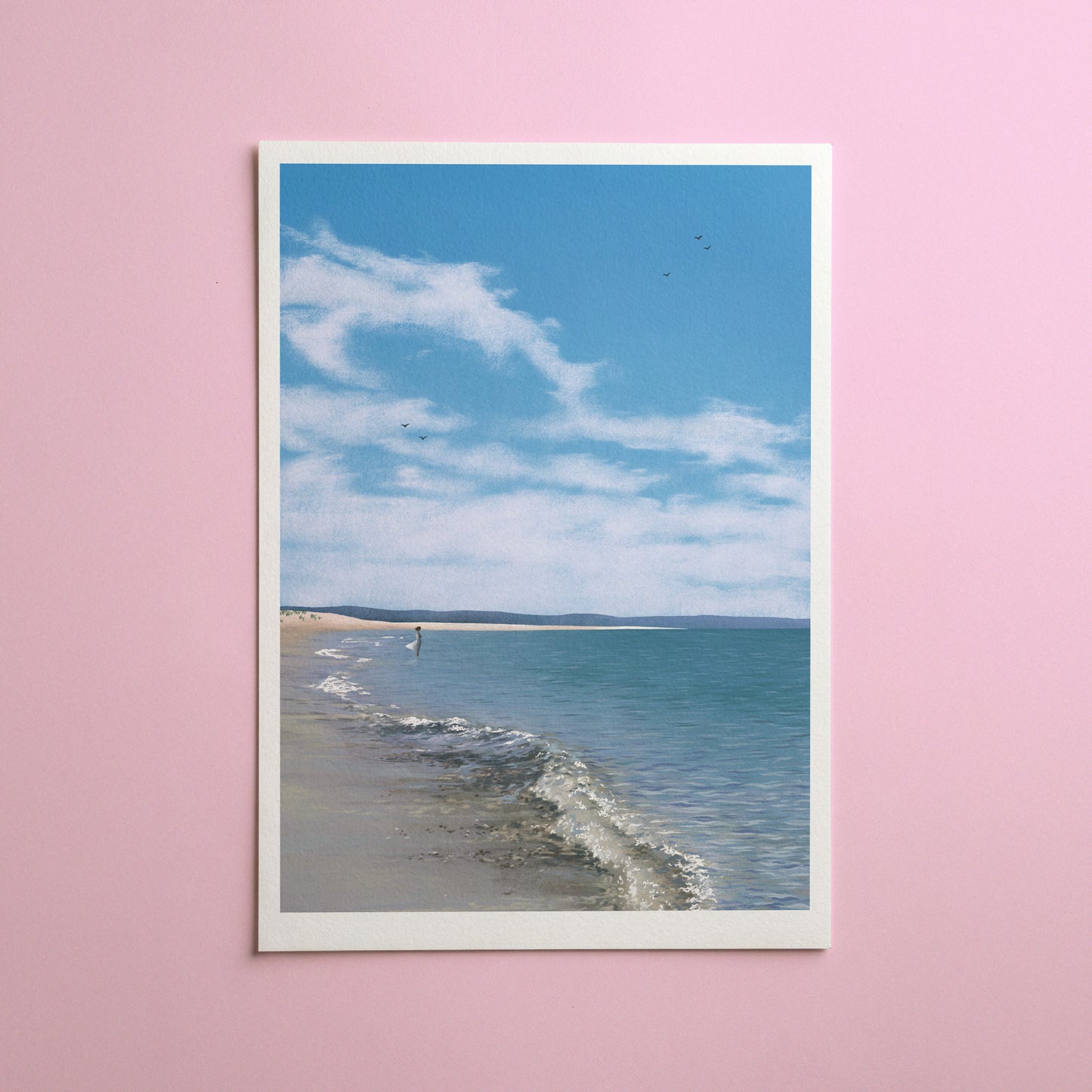 a moment of contemplation - art print
