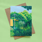 greeting card - after the swim