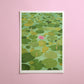 so the lily blooms - art print