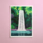 beneath the falls - art print