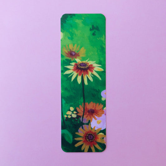 single bookmark - striking rudbeckia