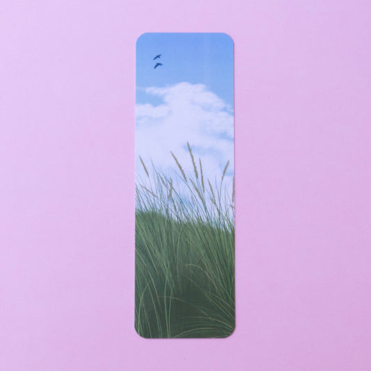 single bookmark - grassy dunes