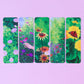 bookmark 5 pack - painterly flowers