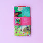 square satin scarf - the gardener
