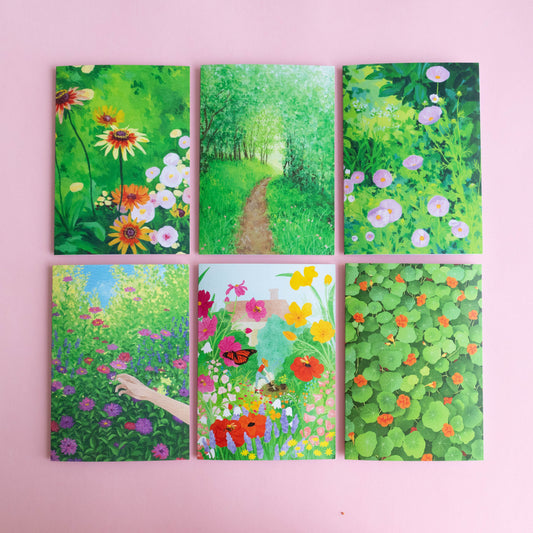 greeting card 6 pack - spring has sprung