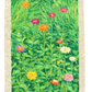 oil pastel garden #10 - original