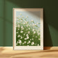 corn cockles in the wind - art print