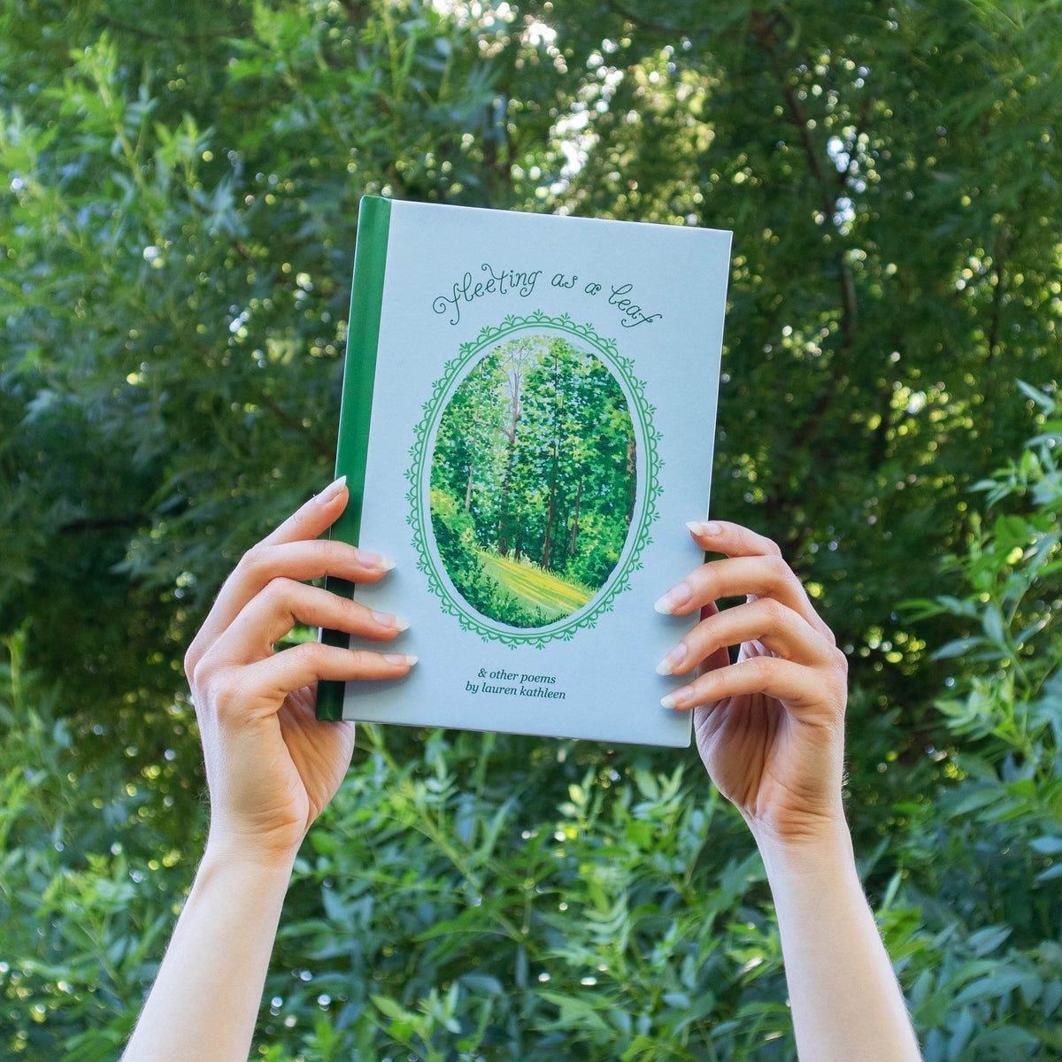 fleeting as a leaf - poetry book