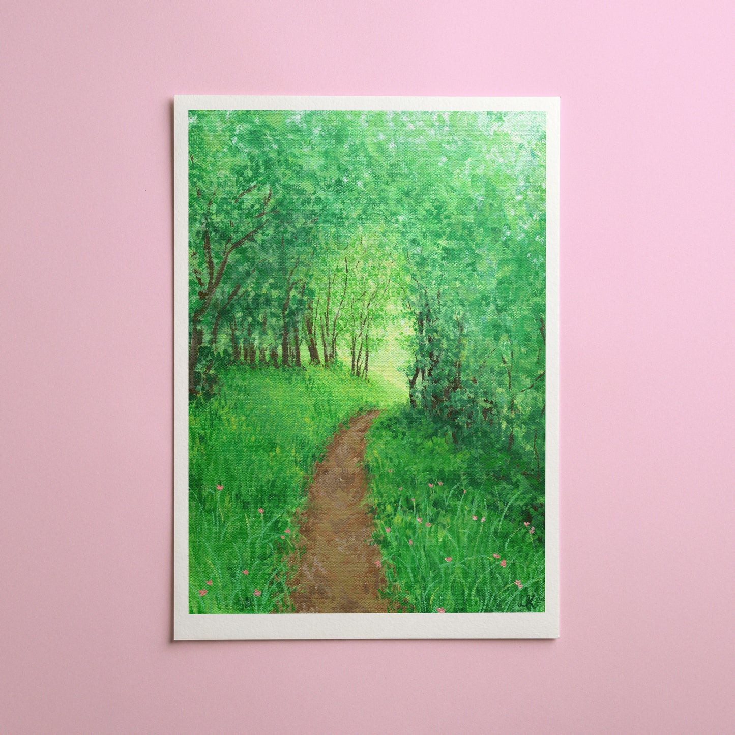 follow your path - art print