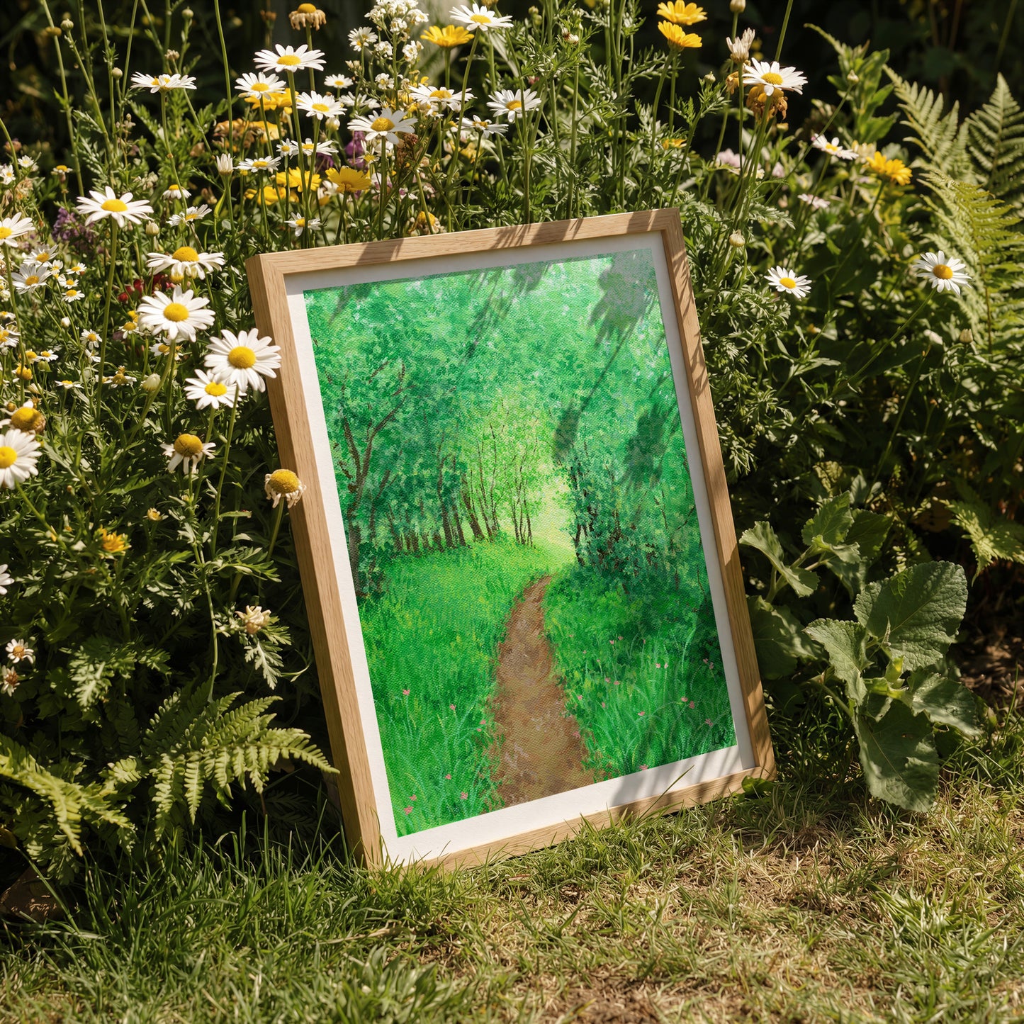 follow your path - art print