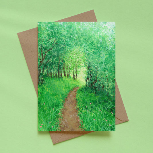 greeting card - follow your path