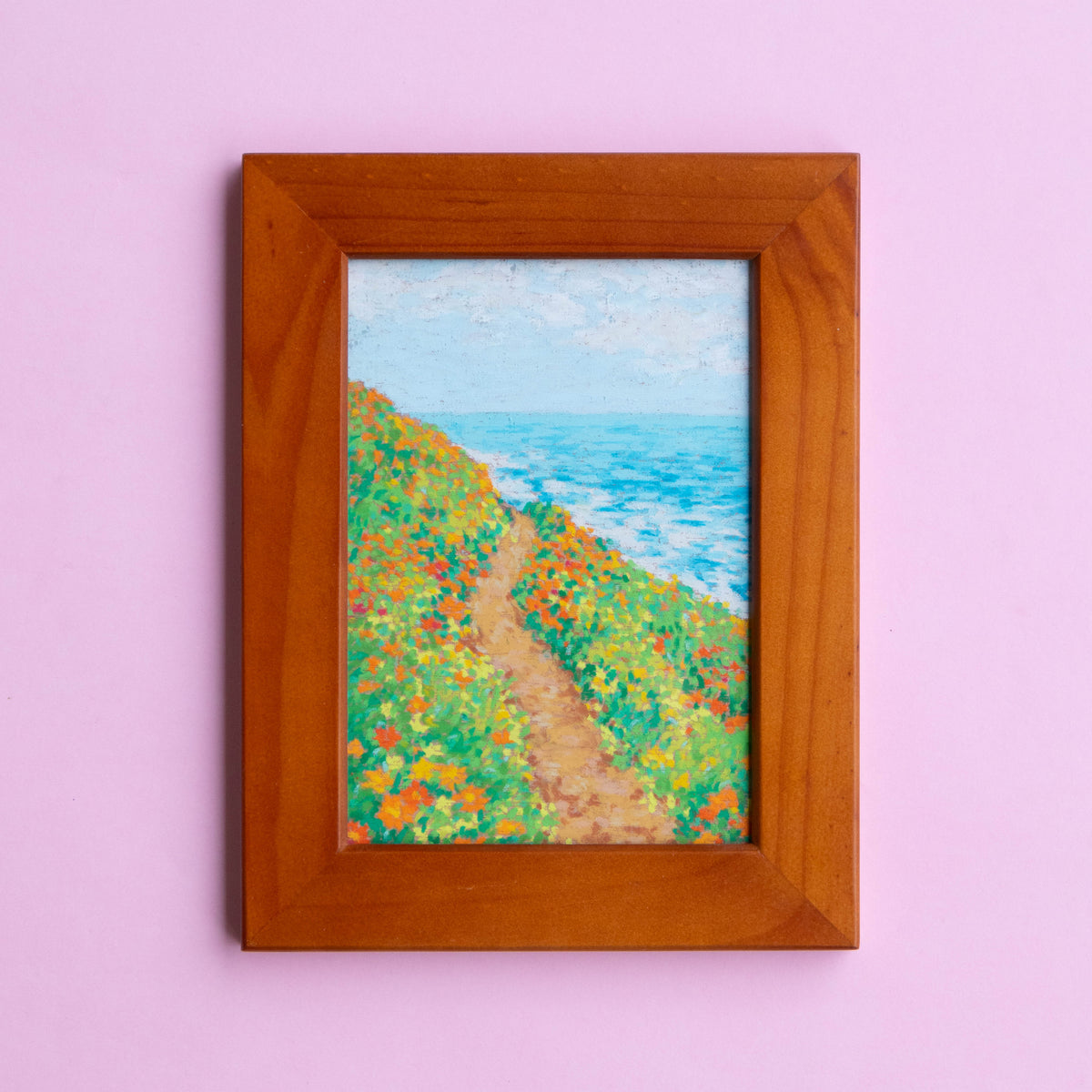 spring at carickalinga point - framed original